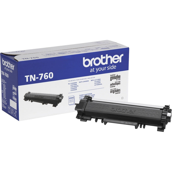 Brother TN-760 Original Toner Cartridge - Black