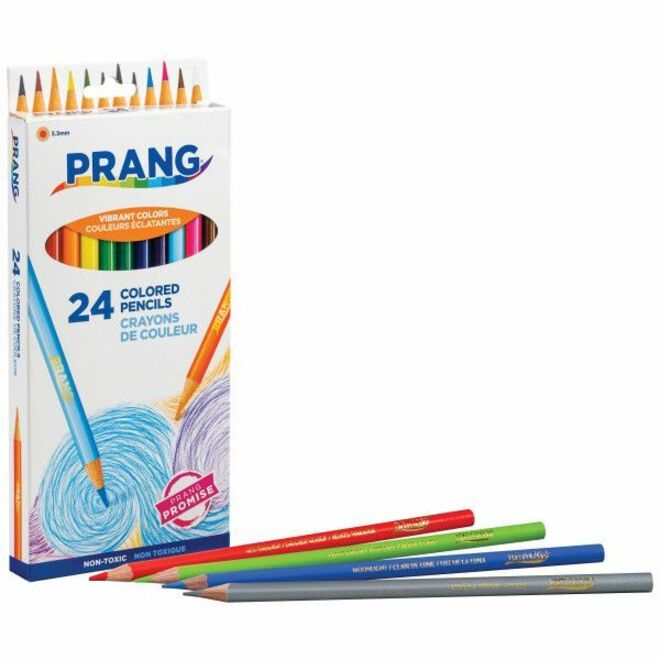Prang Colored Pencils - 24 / Set