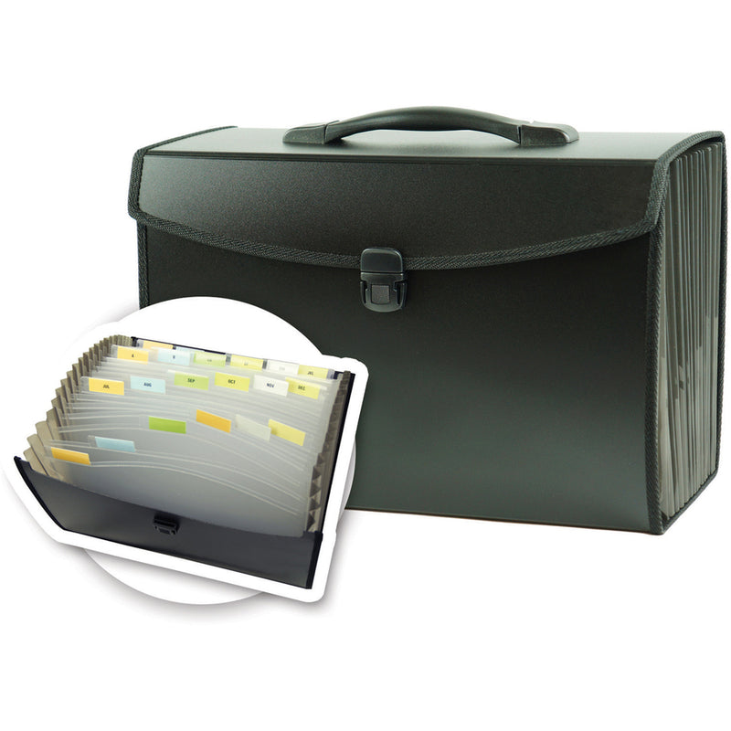 Winnable Letter Expanding File Carrying Case 21-Pocket(s)