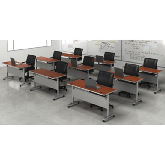 Star Tucana Conference Table Top - Rectangle Top - 60" Table Top Length x 24" Table Top Width x 1" Table Top Thickness - Figured Mahogany