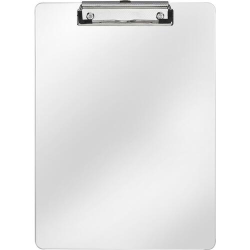 Acme United Clipboard - 8 1/2" x 11" - Plastic - Clear - 1 Each