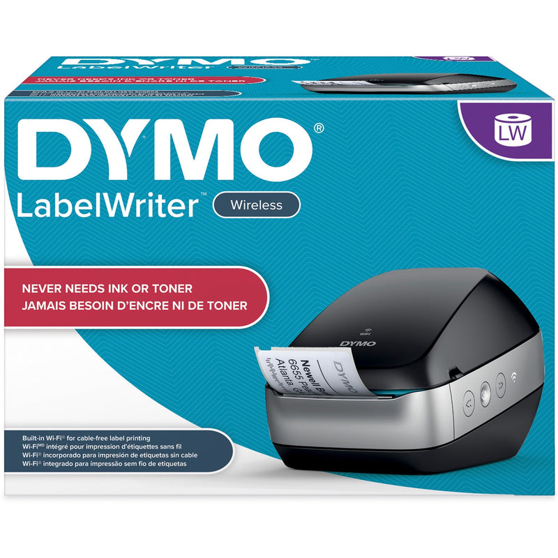 Dymo LabelWriter Direct Thermal Printer - Monochrome - Black - Desktop - Label Print