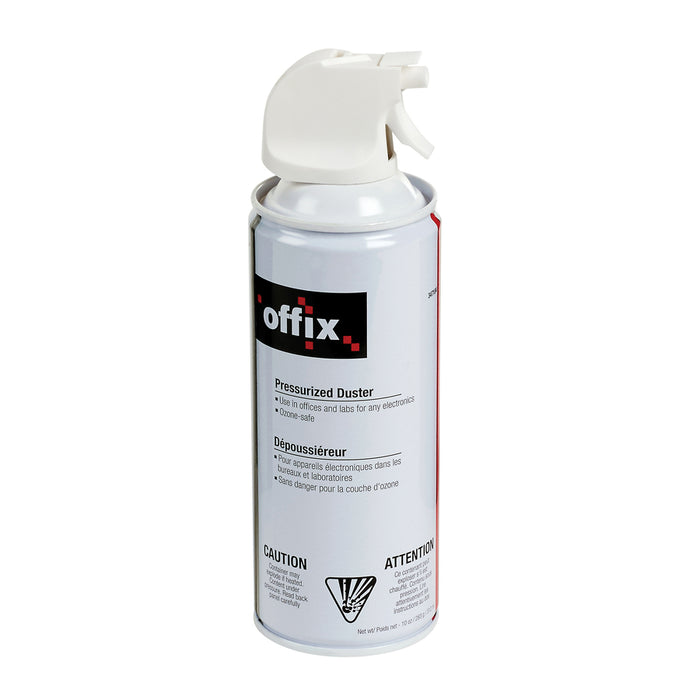 Offix Air Duster - For Electronic Equipment, Keyboard - 295.74 mL - Ozone