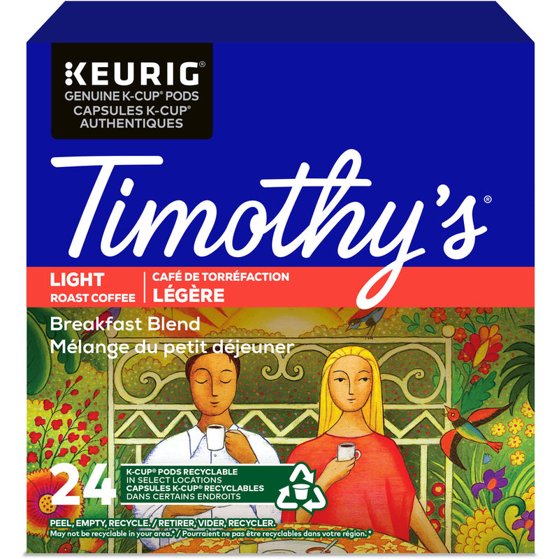 Timothy's K-Cup Breakfast Blend Coffee