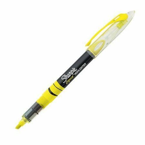 Sharpie Accent Highlighter - Liquid Pen - Micro Marker Point - Chisel Marker Point Style - Yellow Pigment-based Ink - The Supply Room