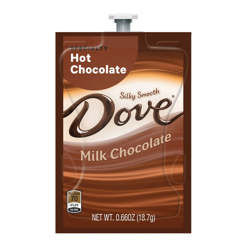 Dove Hot Chocolate Milk Chocolate Mix Hot Drink 72/box - The Supply Room
