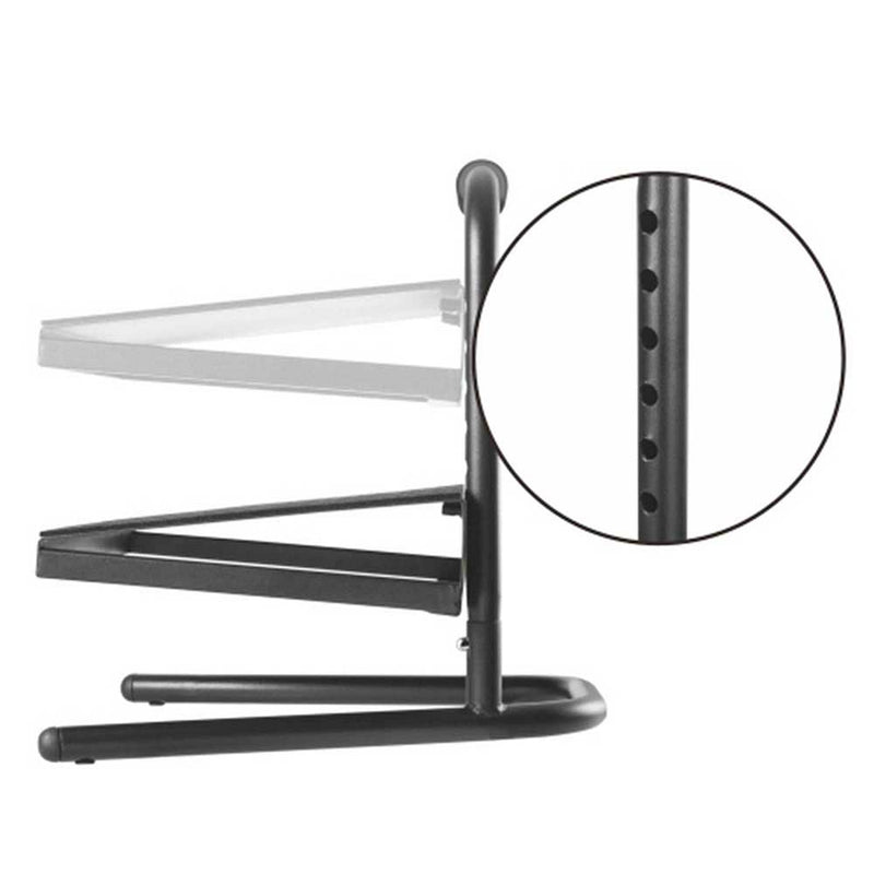 IntekView FR300 Height Adjustable Steel Footrest with Handle