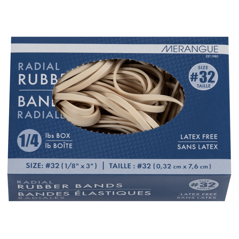 Merangue Rubber Bands #32 - 0.25 lb