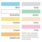 Lettermark® Colors Vellum Bristol - 11" x 17", 67LB, 250/ream - The Supply Room
