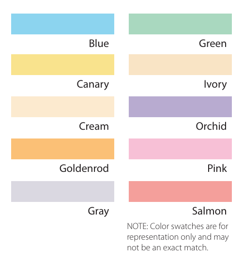 Lettermark® Colors Multipurpose - 8.5" x 14" (Legal), 20LB Text, 500/ream - The Supply Room