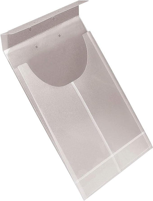 Smead Poly Retention Jacket - 3/4" Expansion - Letter/Legal - Clear - 24 Pack - The Supply Room
