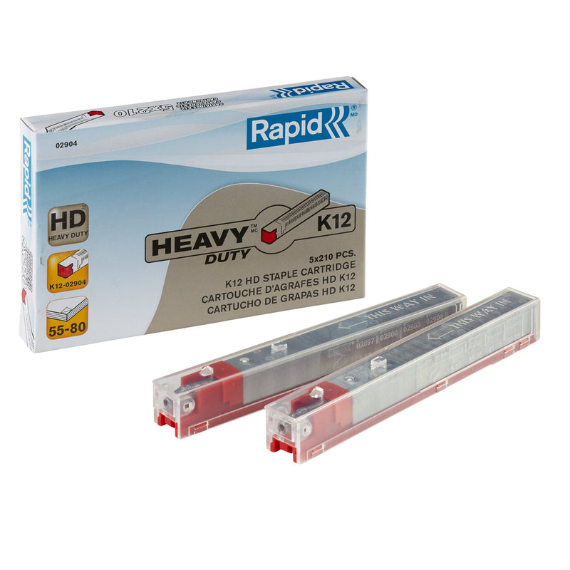 Rapid Cartridge Stapler Staple Cartridge - K12 Red