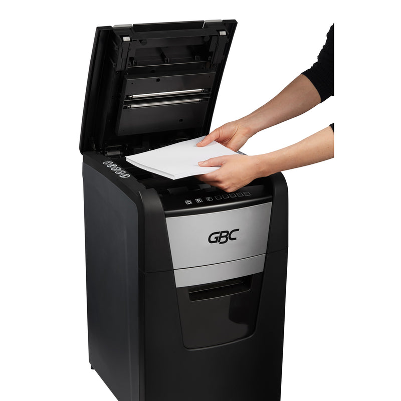 GBC AutoFeed+ Home Office Shredder, 150X, Super Cross-Cut, 150 Sheets