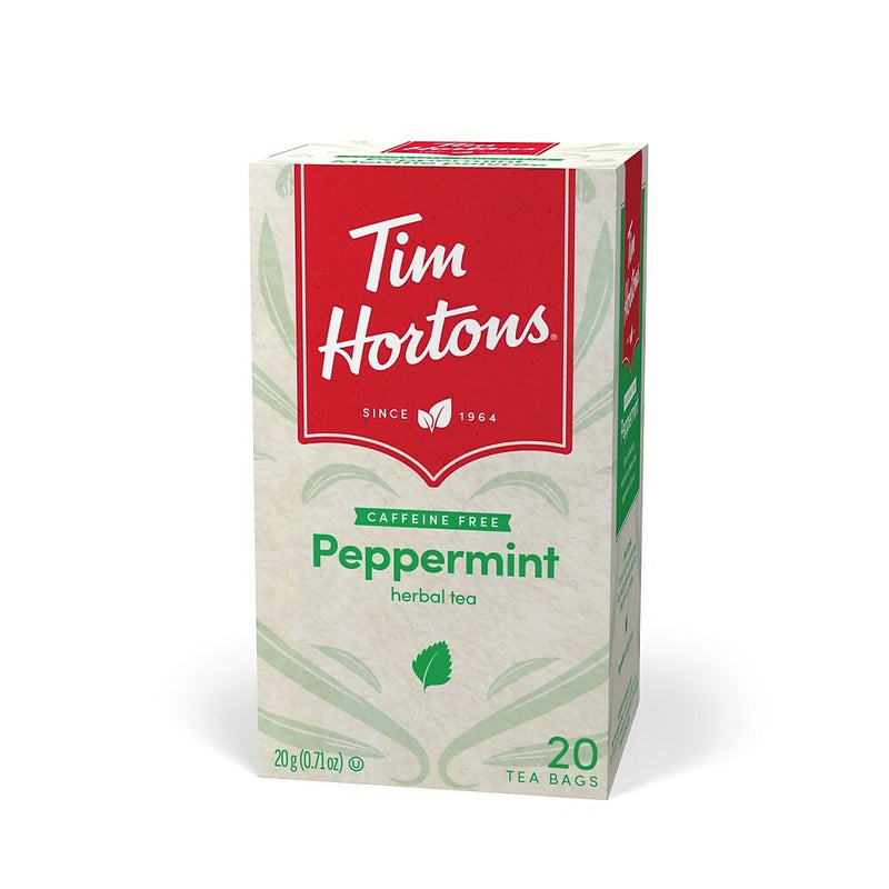 Tim Hortons Peppermint Tea Specialty - 20 Pack - The Supply Room
