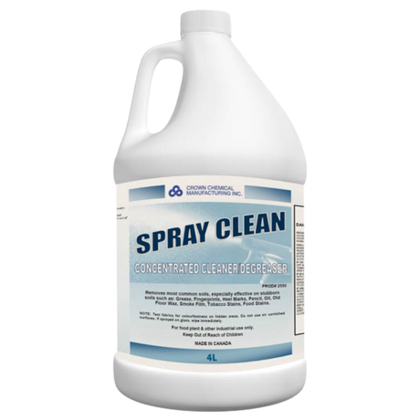 Concentrated Spray Cleaner - 4L x 4