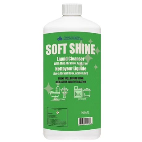 Soft Shine Liquid Cleaner with Soft Abrasives - 909ml
