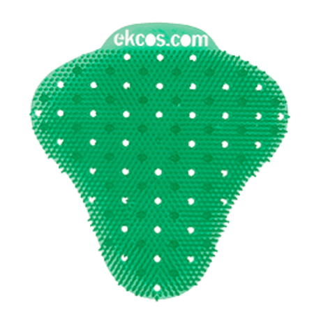 Dark Green Pine Urinal Screens, Lasts 60 Days - 2 pcs/bag, 6 bg/bx