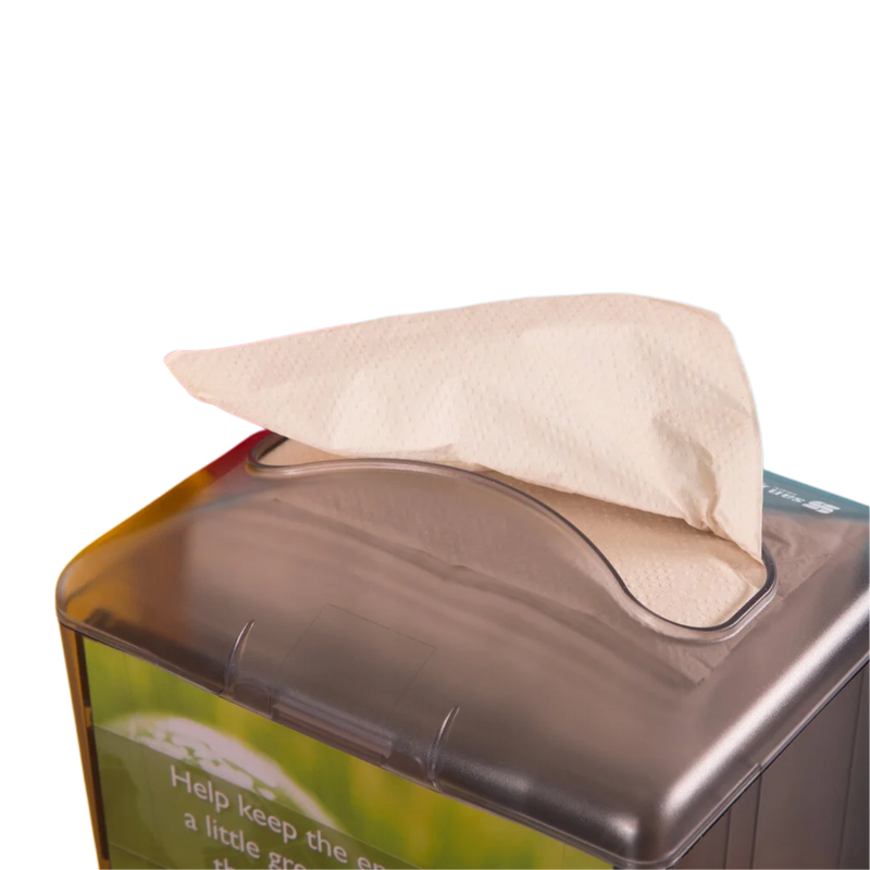 Interfold Napkin - 2 ply, Kraft - IFNK6000 | 500x12/cs, 9/L x 7 - The Supply Room