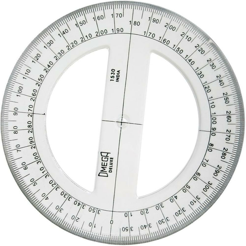 SI Manufacturing Circular protractor - 6" Diameter