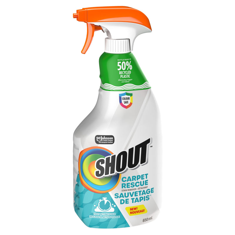 Shout Carpet Rescue Stain Remover - 650 mL