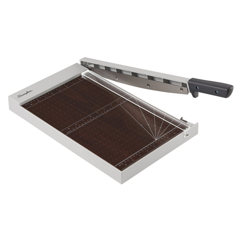 Swingline ClassicCut 1510W Guillotine Trimmer with EdgeGlow - Wood - 15" - 10 Sheets