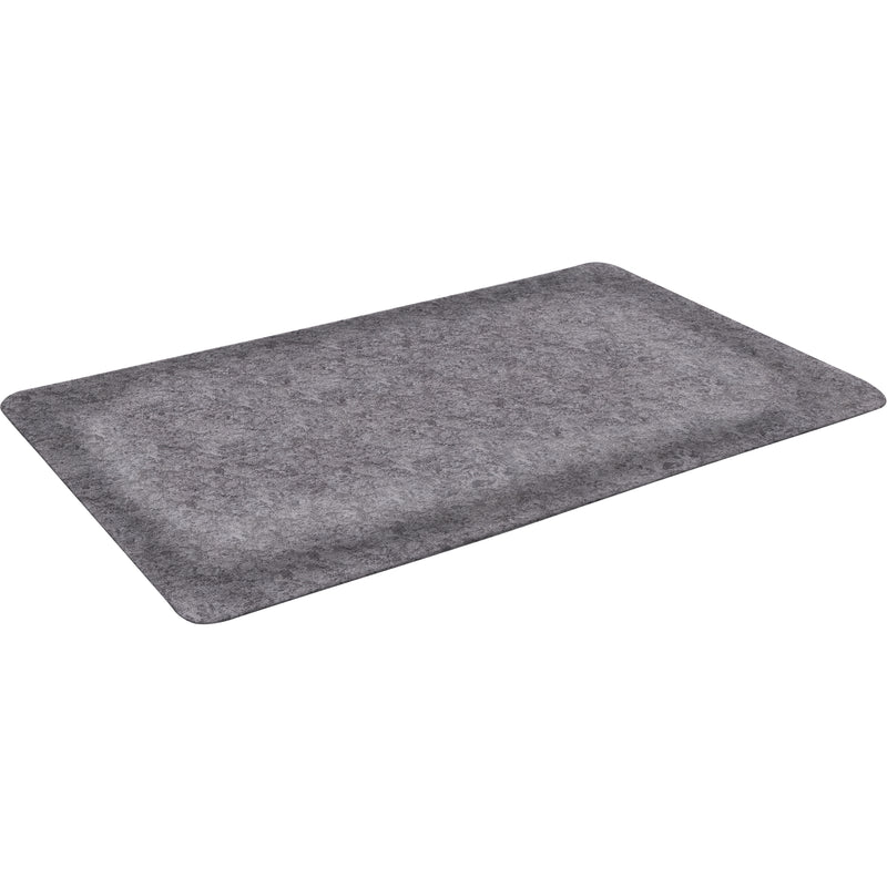 Mat Tech Elegance Anti-Fatigue Mat 60" (1524 mm) Length x 36" (914.40 mm) Width x 0.560" (14.22 mm) Thickness - Foam - Gray - 1 Each