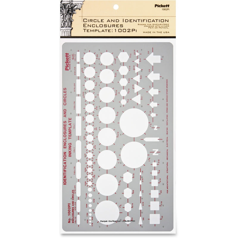 Chartpak Circle/Identification Template - The Supply Room