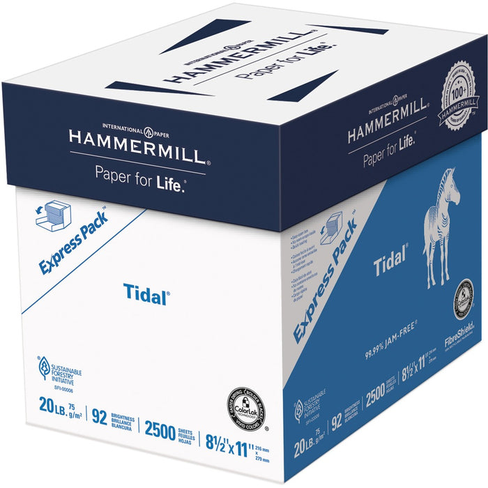 Hammermill Tidal Express Pack Laser, Inkjet Copy & Multipurpose Paper - 0% Recycled