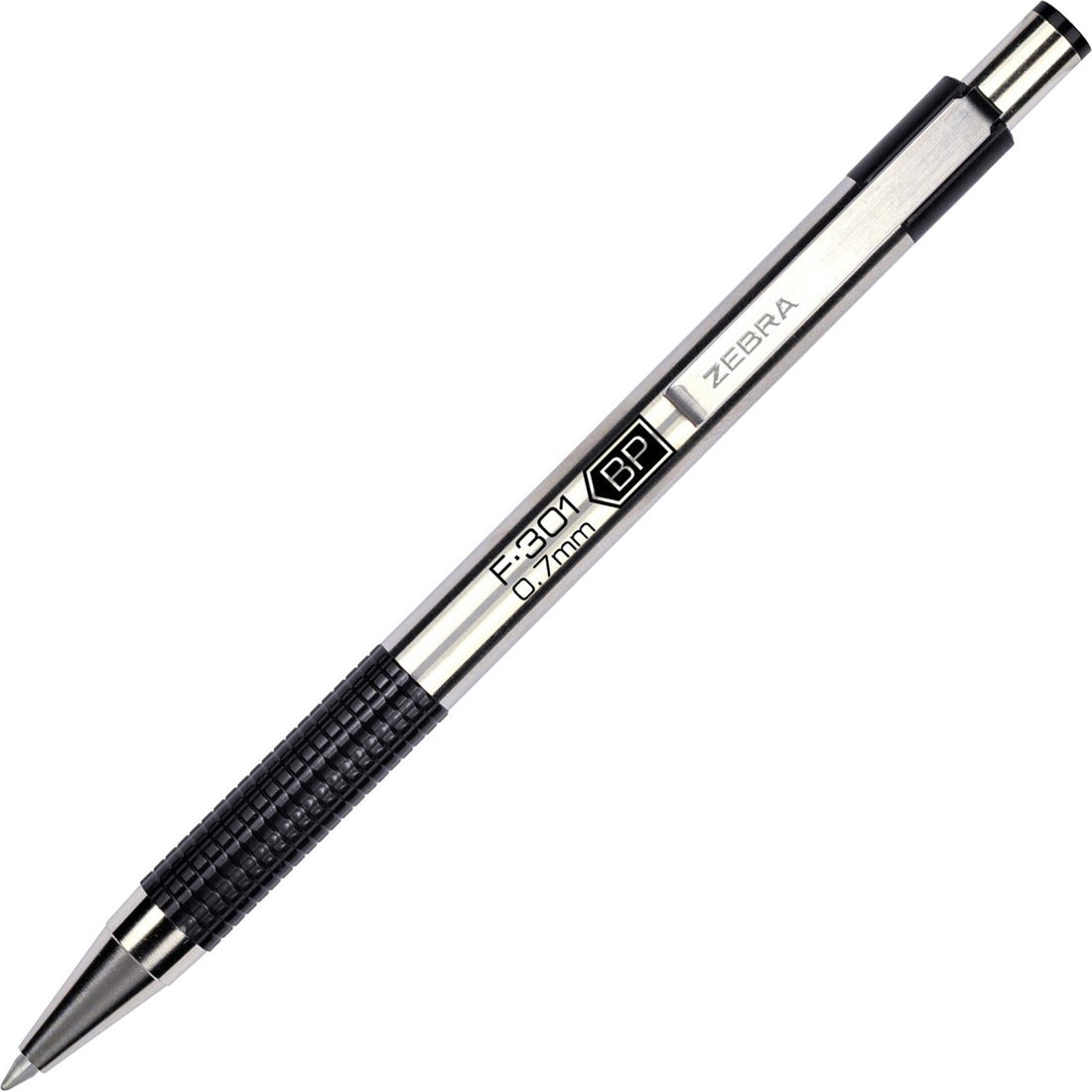 Zebra Pen BCA F-301 Stainless Steel Ballpoint Pens — The Supply Room