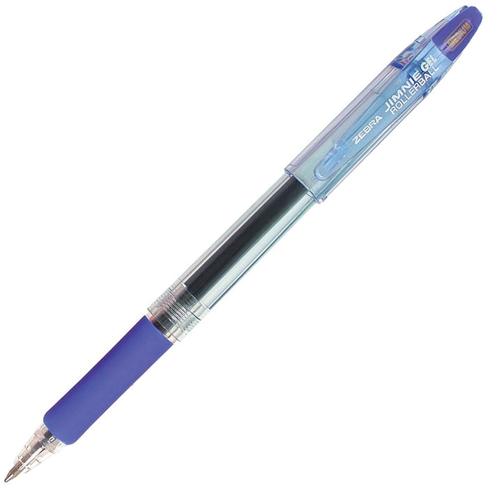 Zebra Pen Jimnie Soft Rubber Grip Gel Rollerball Pens