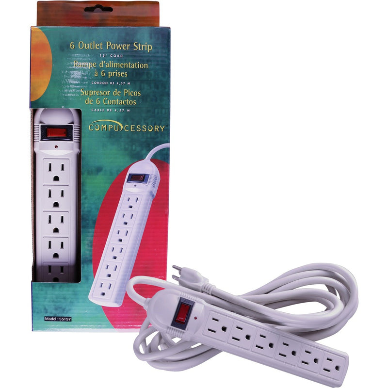 Compucessory 6-Outlet Power Strips