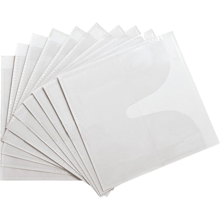 Compucessory Self-Adhesive Poly CD/DVD Holders  - 50 / Pack