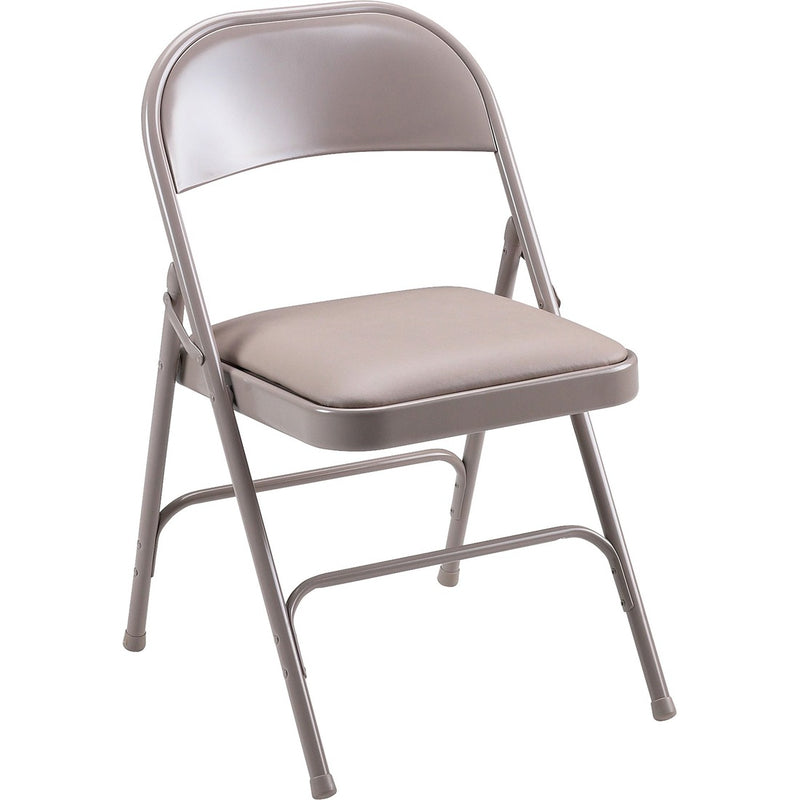 Lorell Steel Folding Chairs - 4/CT