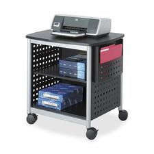 Safco Scoot Desk Side Hole Pattern Printer Stand - The Supply Room