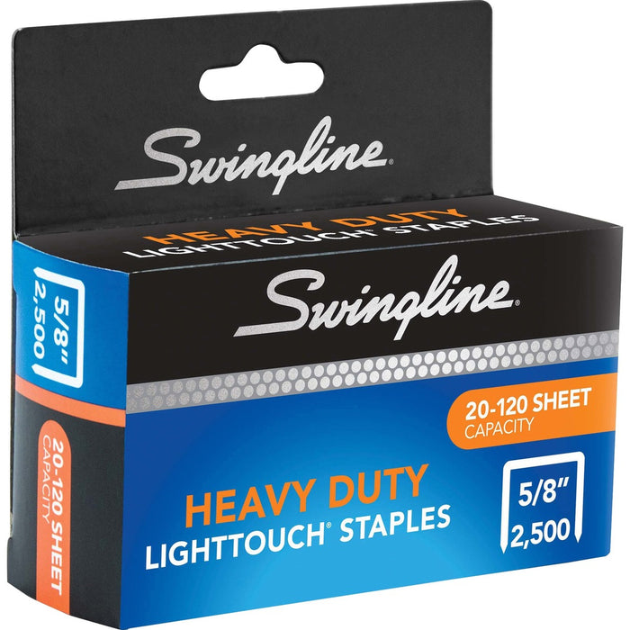 Swingline LightTouch Heavy-Duty Staples - 5/8" Leg