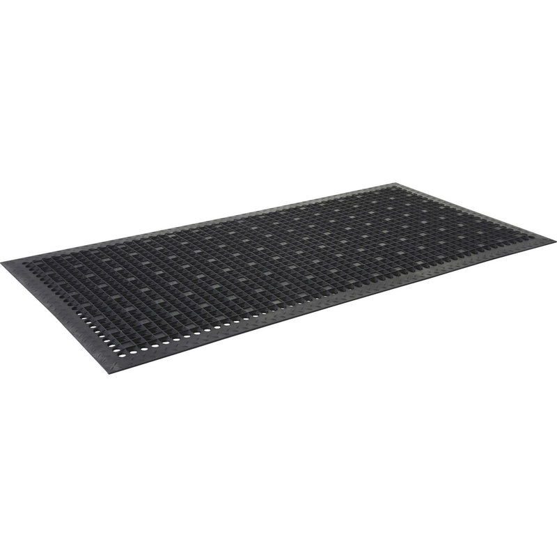 Genuine Joe Versa-Lite Anti-microbial Rubber Mat - The Supply Room
