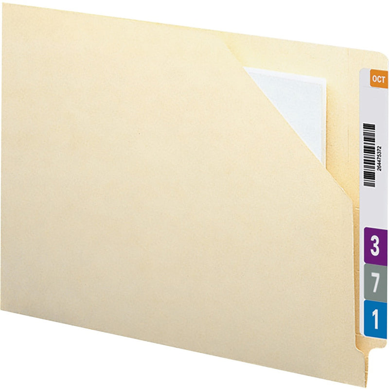 Smead Antimicrobial End Tab Manila File Jackets