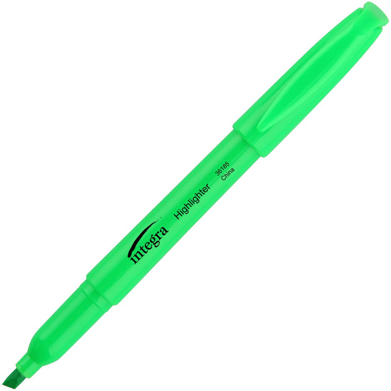 Integra Pen Style Fluorescent Highlighters - The Supply Room
