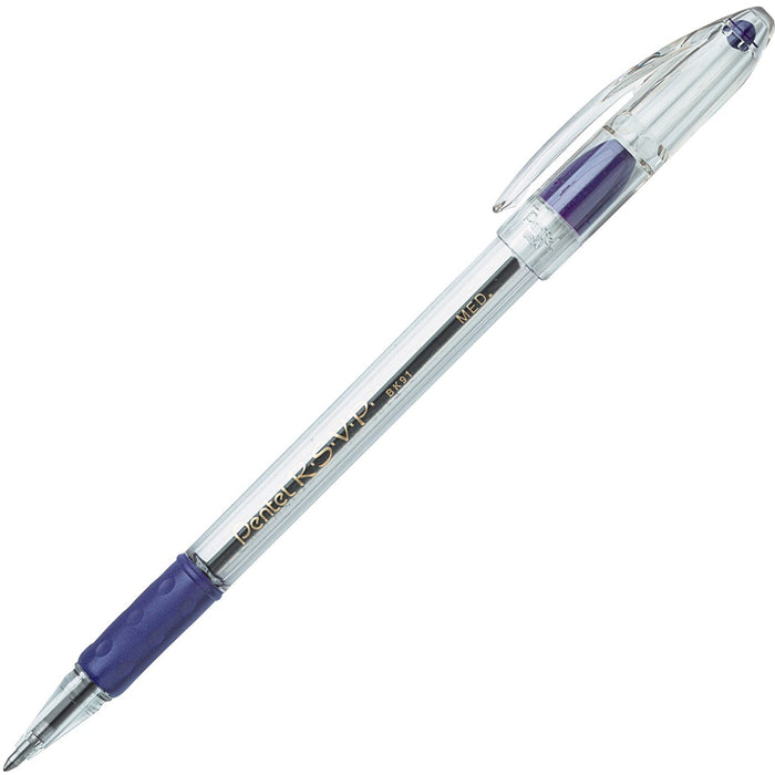 Pentel R.S.V.P. Ballpoint Stick Pens -12/dz