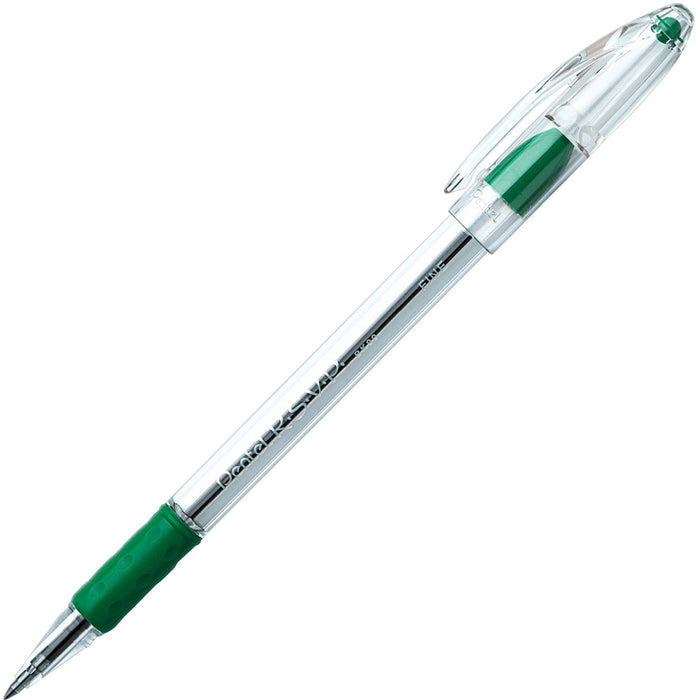 Pentel R.S.V.P. Ballpoint Stick Pens - 0.7mm Fine - GREEN