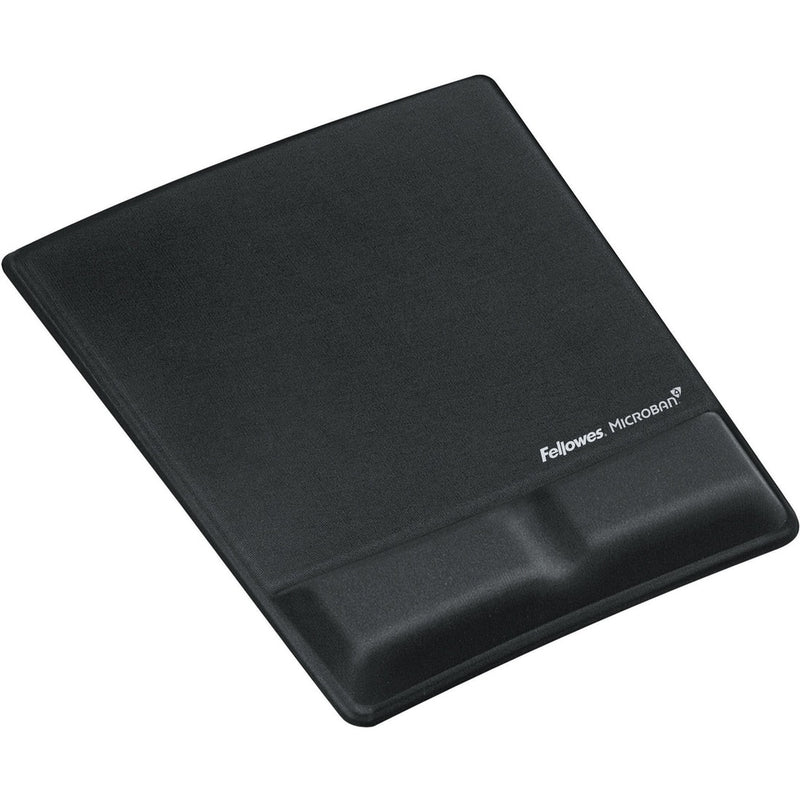 Fellowes Mouse Pad / Wrist Support with Microban&reg; Protection - The Supply Room