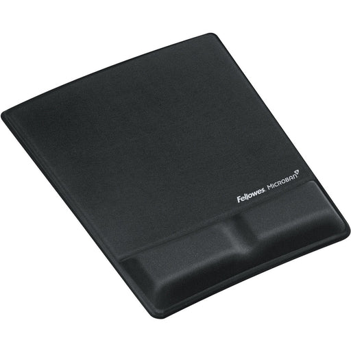 Fellowes Mouse Pad / Wrist Support with Microban&reg; Protection - The Supply Room