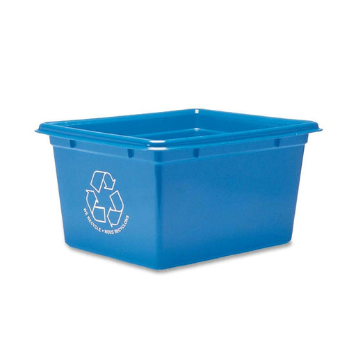 Fellowes Blue Box Office Recycling Container - The Supply Room