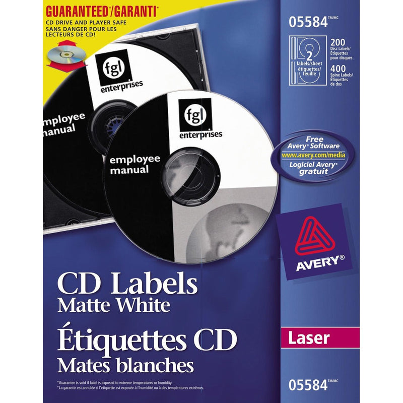 Avery&reg; CD/DVD Label