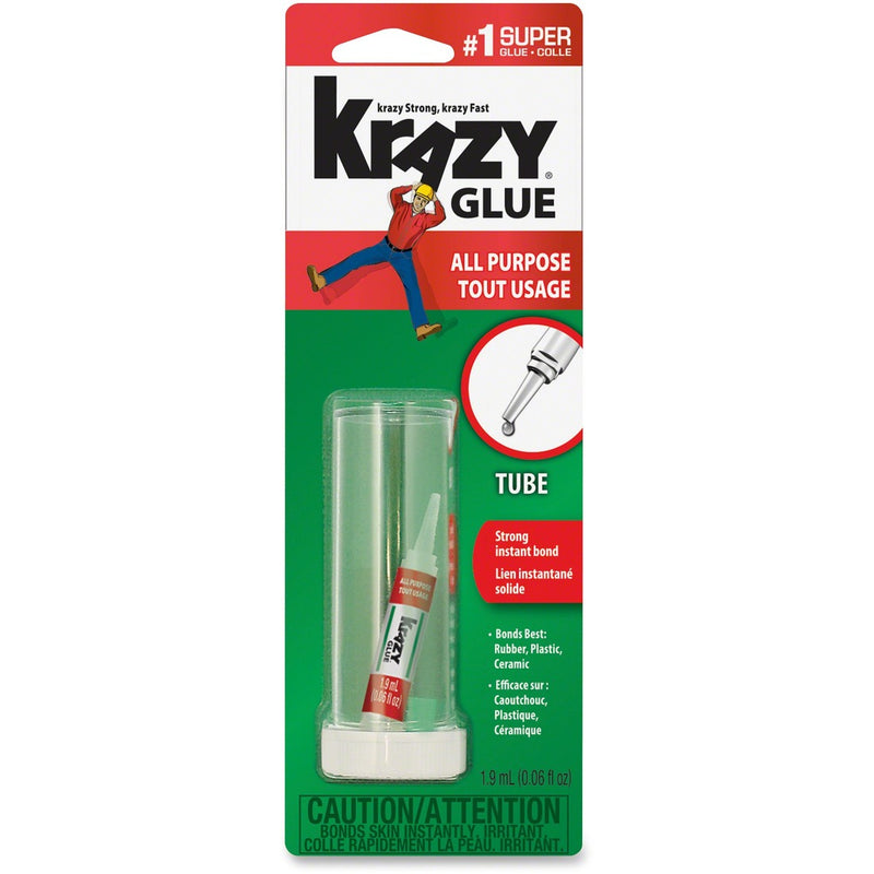 Krazy Glue Instant Krazy Glue, Original Formula, 1.9 mL