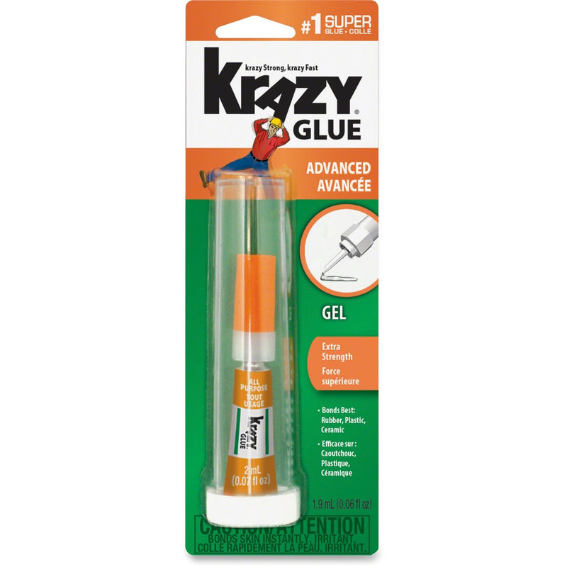 Elmer's Krazy Glue Advanced Formula No Run Gel - 3.8ml Tube (6155010466)