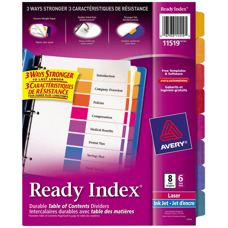 Avery&reg; Ready Index Unprinted Tab