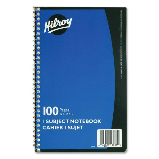 Hilroy Executive Coil One Subject Notebook - The Supply Room