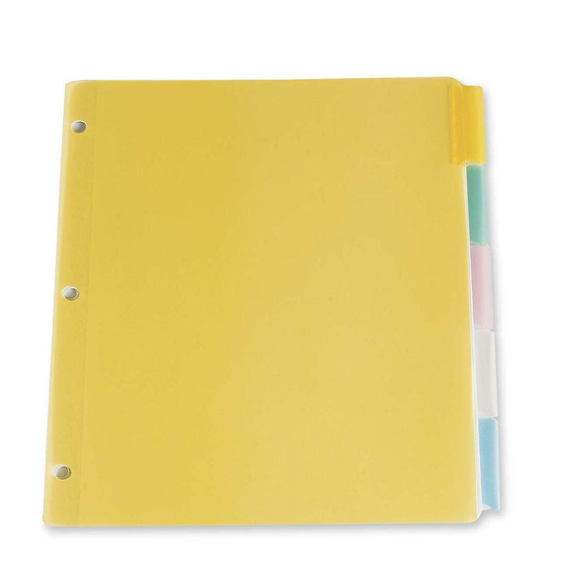 Esselte Poly Divider Page Without Pockets