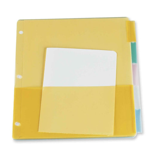Esselte Poly Divider Page With Pockets - The Supply Room
